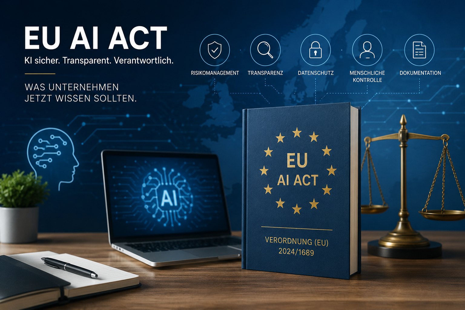 EU AI Act – Verordnung (EU) 2024/1689: Was Unternehmen jetzt wissen sollten